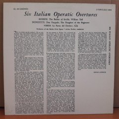 ITALIAN OPERATIC OVERTURES - ROSSINI, DONIZETTI, VERDI - LP 2.EL PLAK