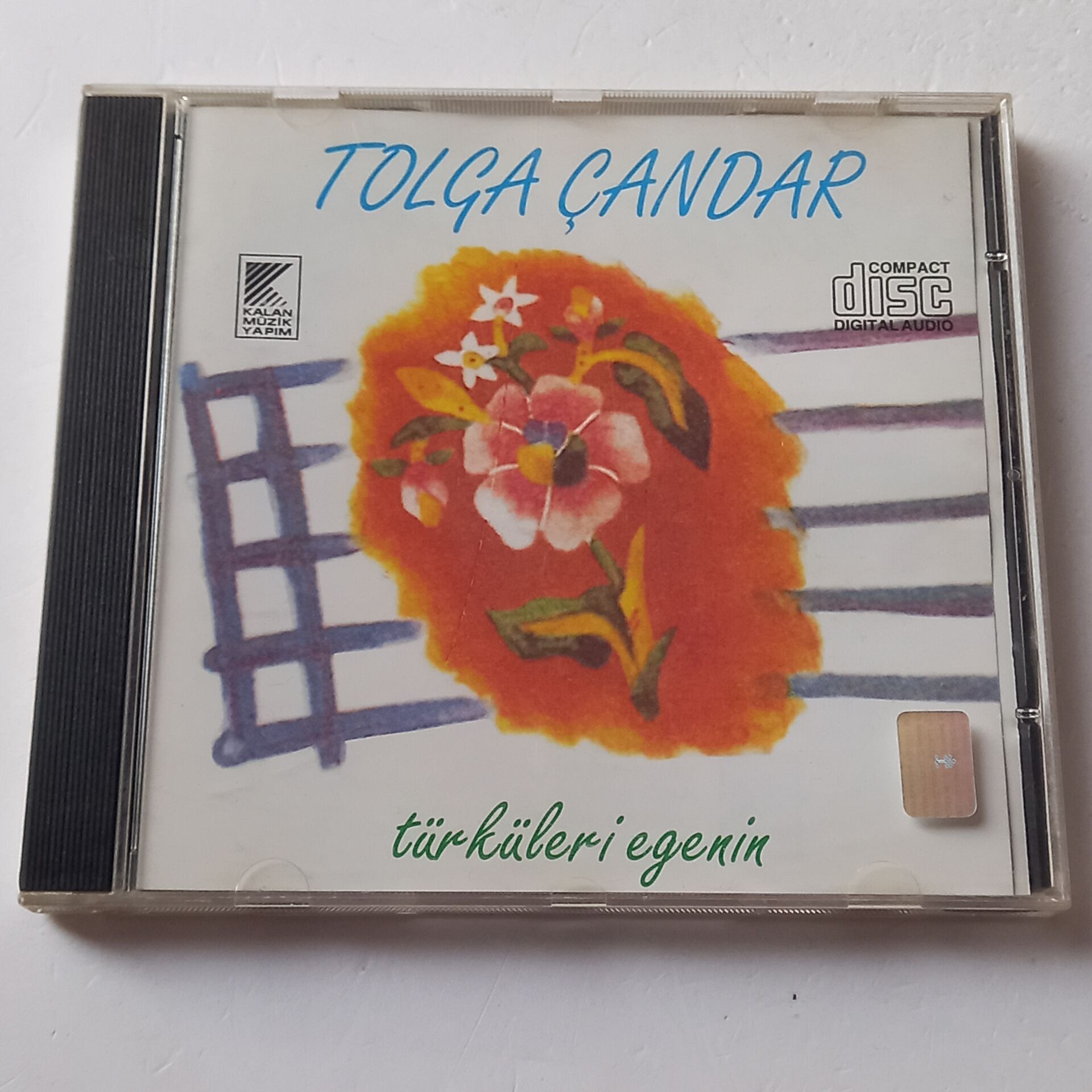 TOLGA ÇANDAR – TÜRKÜLERİ EGENİN (1993) - CD 2.EL