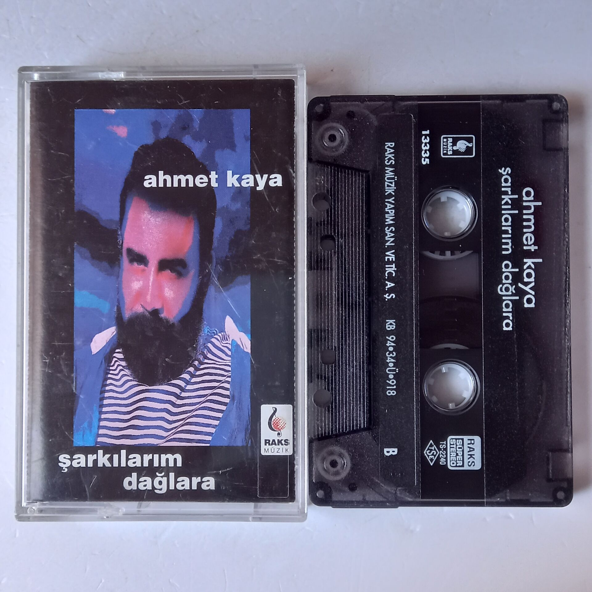AHMET KAYA – ŞARKILARIM DAĞLARA (1994) - KASET 2.EL