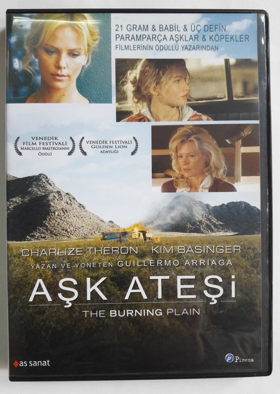 AŞK ATEŞİ - THE BURNING PLAIN - CHARLIZE THERON - KIM BASSINGER - GUILLERMO ARRIAGA - DVD 2.EL