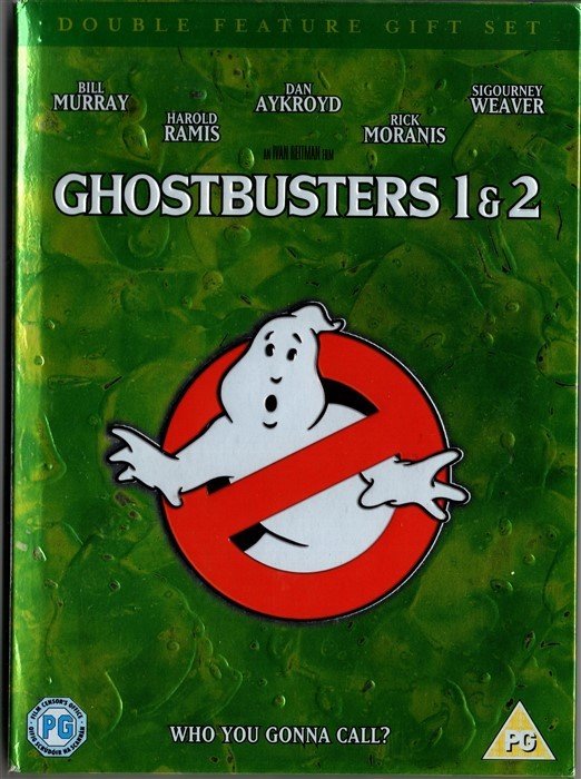 GHOSTBUSTERS 1&2 - BILL MURRAY - DAN AYKROYD - DVD 2.EL
