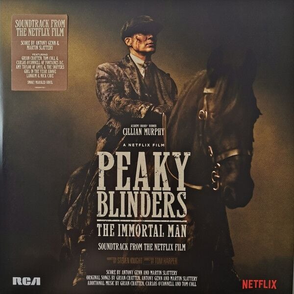 PEAKY BLINDERS / THE IMMORTAL MAN - SOUNDTRACK FROM THE NETFLIX FILM (2026) - 2xLP SMOKEY MARBLED COLOURED EDITION SIFIR PLAK
