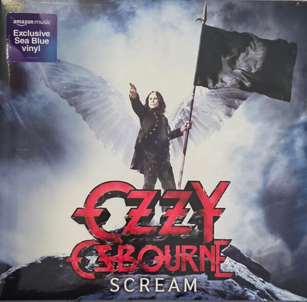 OZZY OSBOURNE – SCREAM (2010) - 2LP 2025 REISSUE EXCLUSIVE SEA BLUE VINYL SIFIR PLAK