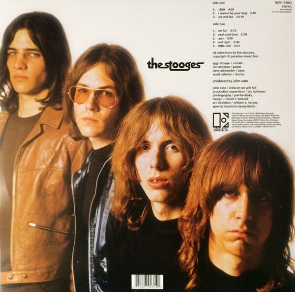 STOOGES - STOOGES (1969) - LP 2016 COLOURED EDITION SIFIR PLAK
