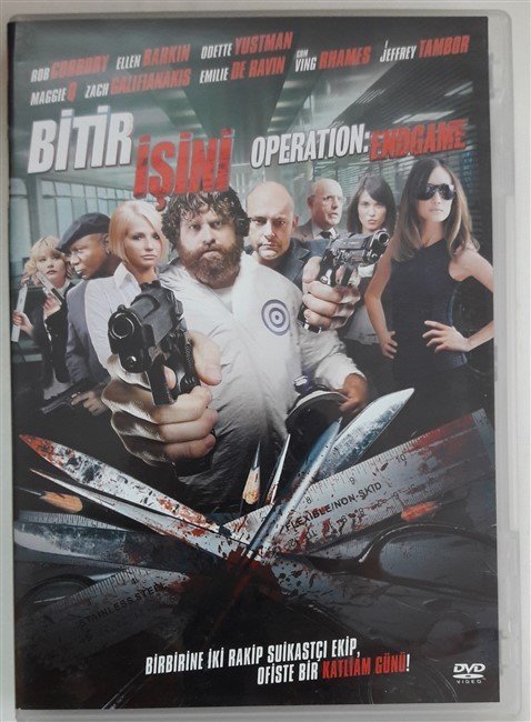 BİTİR İŞİNİ - OPERATION: ENDGAME - ZACH GALIFIANAKIS - DVD 2.EL