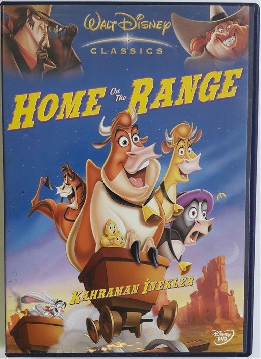 KAHRAMAN İNEKLER - HOME ON THE RANGE - ANİMASYON - DVD 2.EL