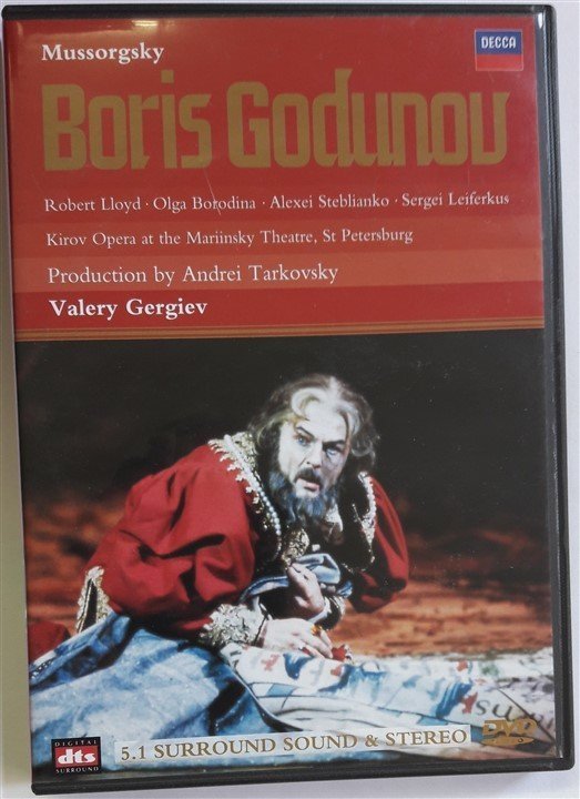 MUSSORGSKY: BORIS GODUNOV - KIROV OPERA AT THE MARIINSKY THEATRE, VALERY GERGIEV PRODUCTION: TARKOVSKY - DVD 2.EL