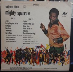 MIGHTY SPARROW - CALYPSO TIME - PLAK 2.EL