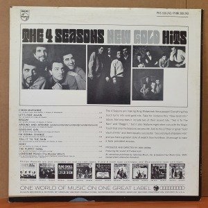 THE 4 SEASONS - NEW GOLD HITS (1967) - LP 2.EL PLAK
