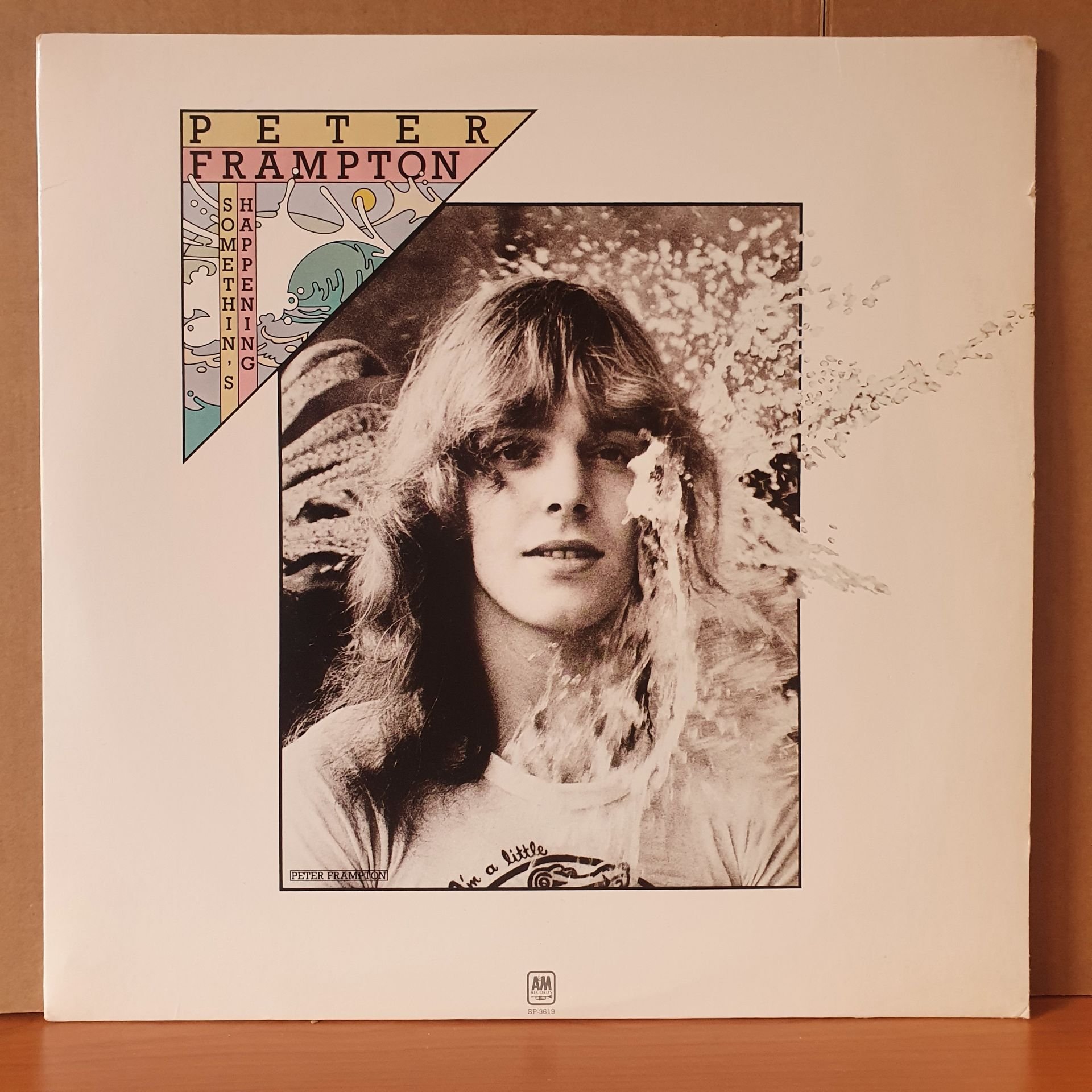 PETER FRAMPTON - SOMETHIN'S HAPPENING (1974) - LP 2.EL PLAK