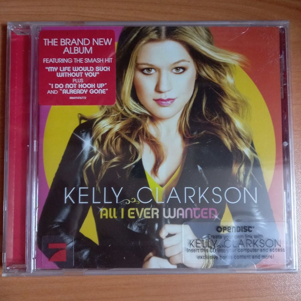 KELLY CLARKSON – ALL I EVER WANTED (2009) - CD SIFIR