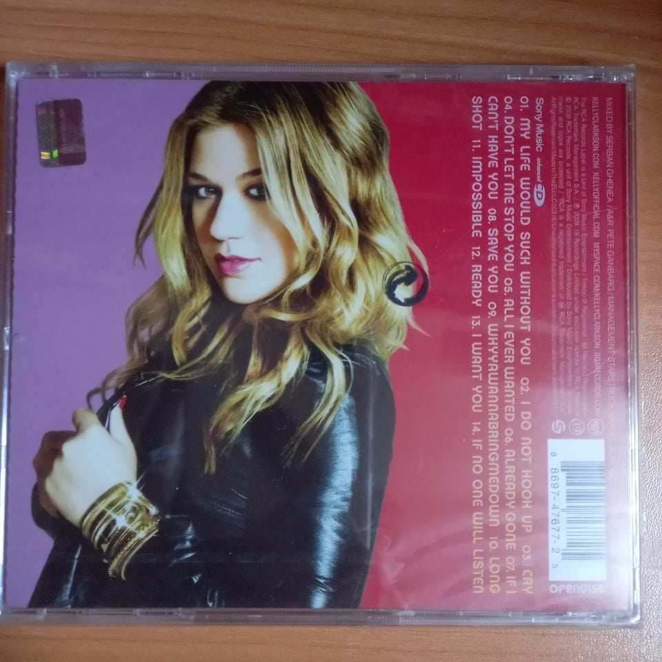 KELLY CLARKSON – ALL I EVER WANTED (2009) - CD SIFIR