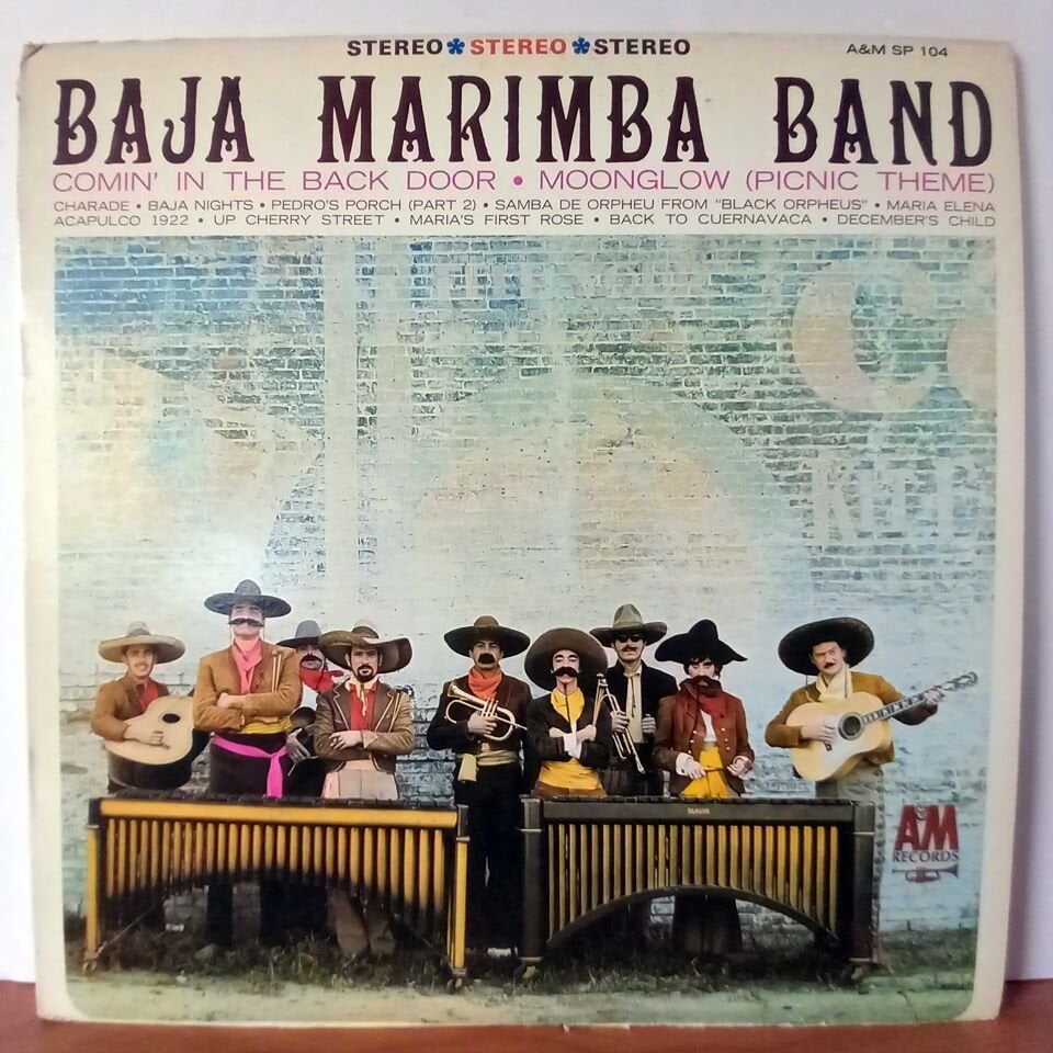 BAJA MARIMBA BAND – BAJA MARIMBA BAND (1964) - LP 2.EL PLAK