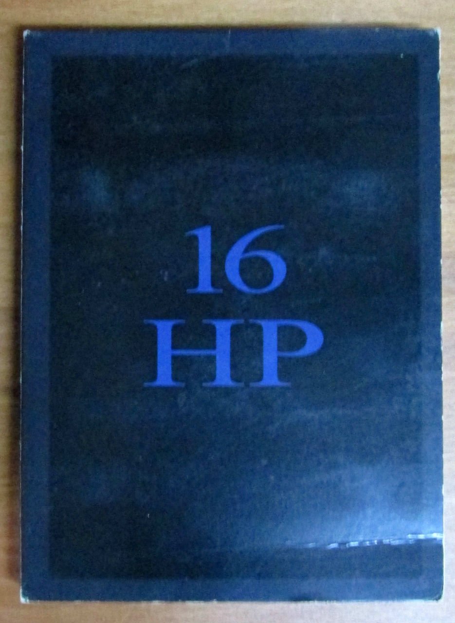 16 HP SIXTEEN HORSEPOWER 2DVD 2.EL