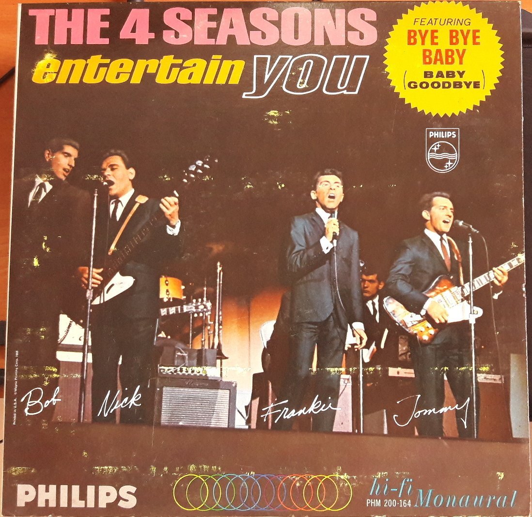 4 SEASONS (FRANKIE VALLI) - ENTERTAIN YOU (1965) - 2.EL PLAK