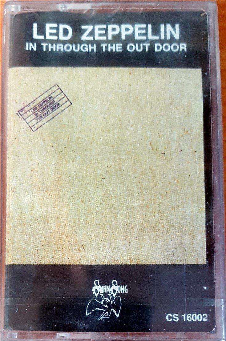 LED ZEPPELIN - IN THROUGH THE OUT DOOR KASET SIFIR
