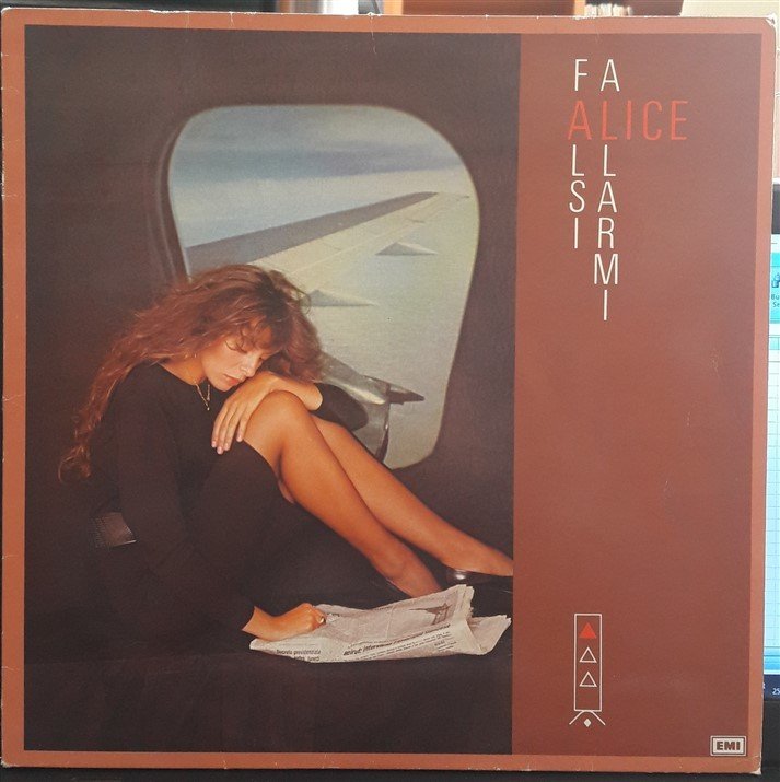 ALICE VISCONTI - FALSI ALARMI (1983) - PLAK 2.EL