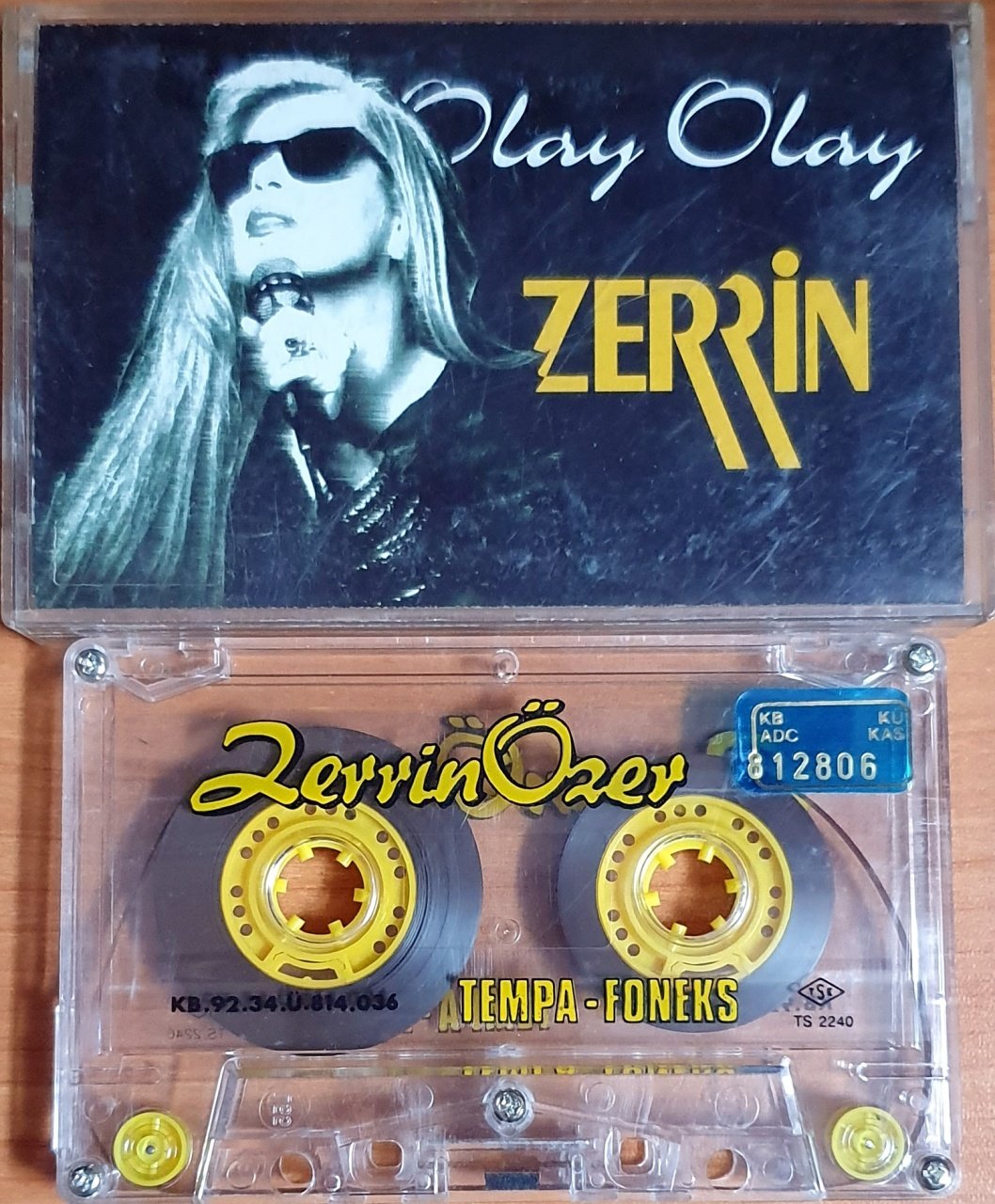 ZERRİN ÖZER - OLAY OLAY (1992) - KASET TEMPA FONEKS 2.EL