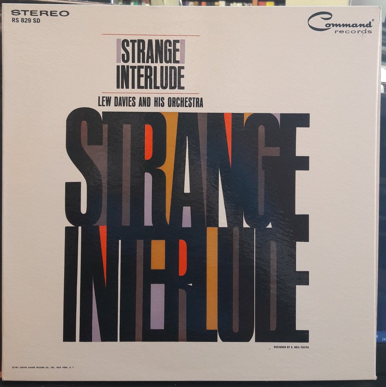 STRANGE INTERLUDE - LEW DAVIES AND HIS ORCHESTRA (1961) - PLAK 2.EL