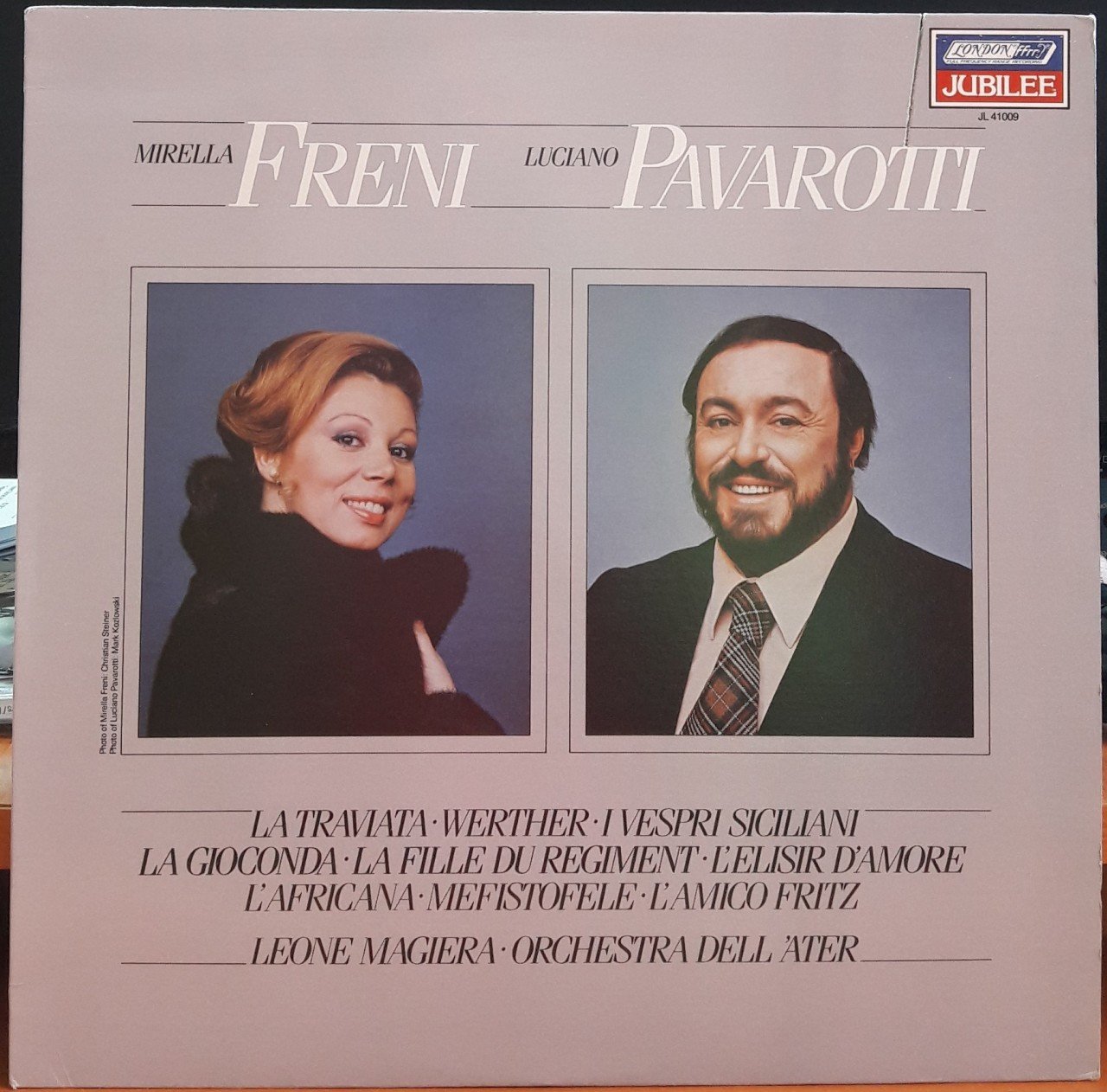 MIRELLA FRENI & LUCIANO PAVAROTTI (1981) - PLAK 2.EL