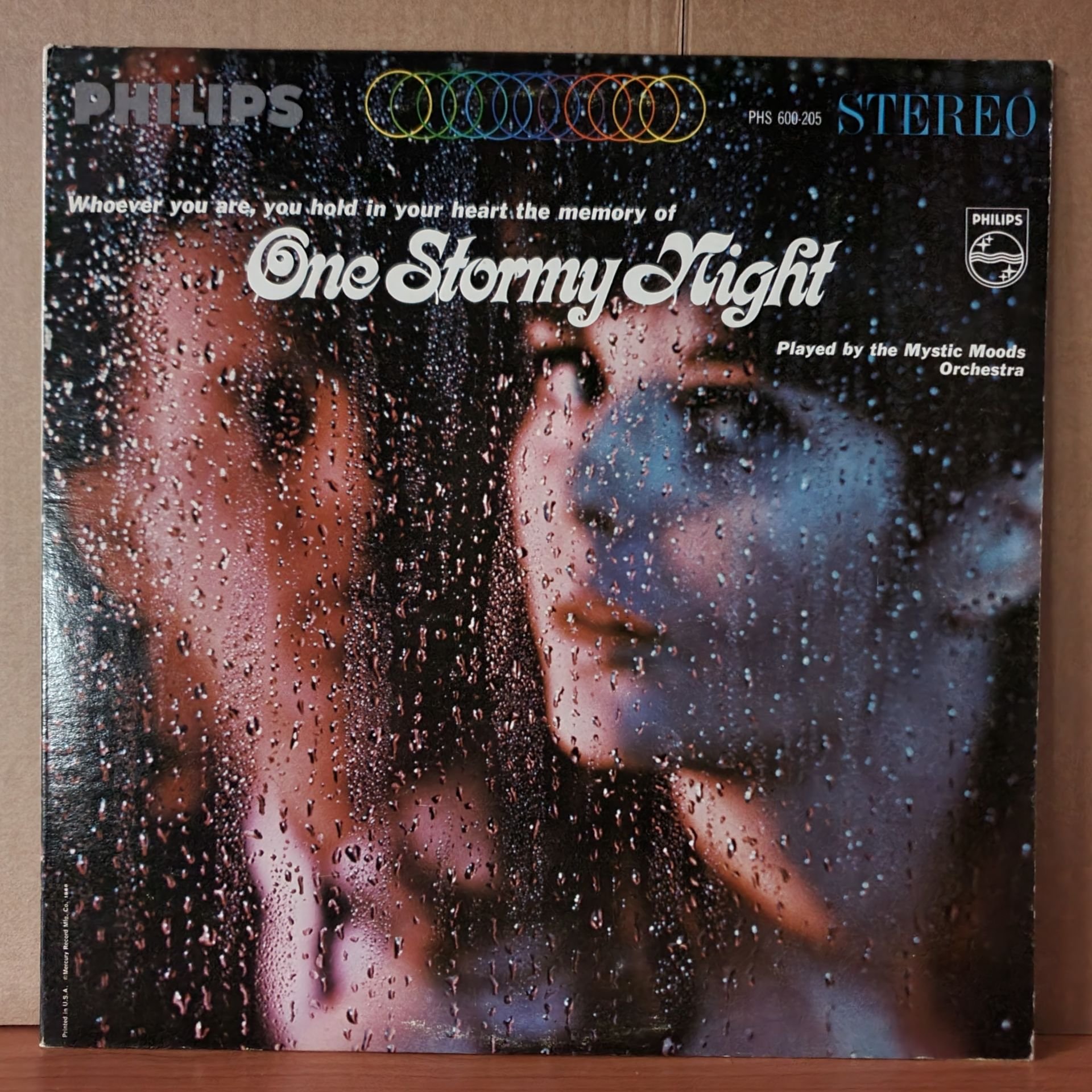 MYSTIC MOOD ORCHESTRA - ONE STORMY NIGHT (1966) - LP 2.EL PLAK