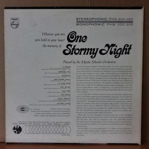 MYSTIC MOOD ORCHESTRA - ONE STORMY NIGHT (1966) - LP 2.EL PLAK