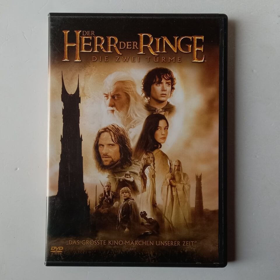 DER HERR DER RINGE: DIE ZWEI TÜRME - YÜZÜKLERİN EFENDİSİ: İKİ KULE - 2DVD 2.EL