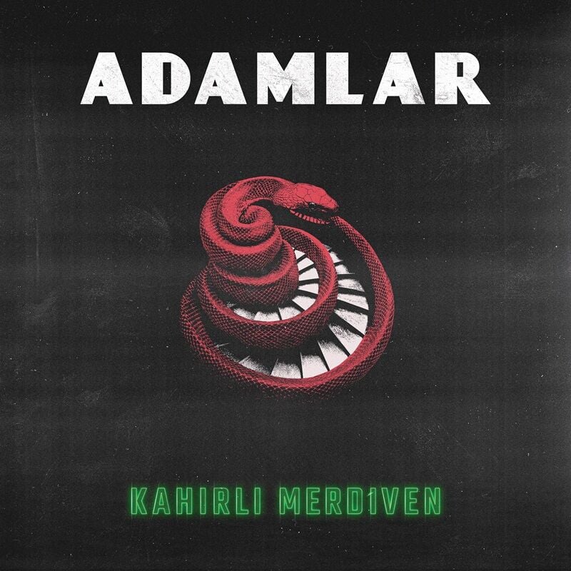 ADAMLAR - KAHIRLI MERDİVEN (2025) - LP 2025 BASIM SIFIR PLAK