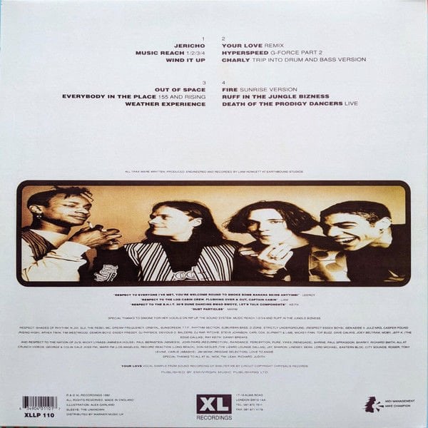 THE PRODIGY - EXPERIENCE (1992) - 2LP 2014 EDITION SIFIR PLAK