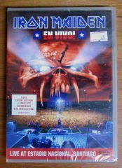 IRON MAIDEN - EN VIVO LIVE AT ESTADIO NACIONAL,SANTIAGO - 2DVD SIFIR