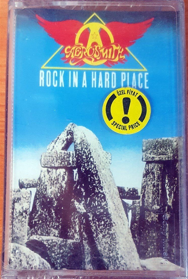 AEROSMITH - ROCK IN A HARD PLACE KASET SIFIR
