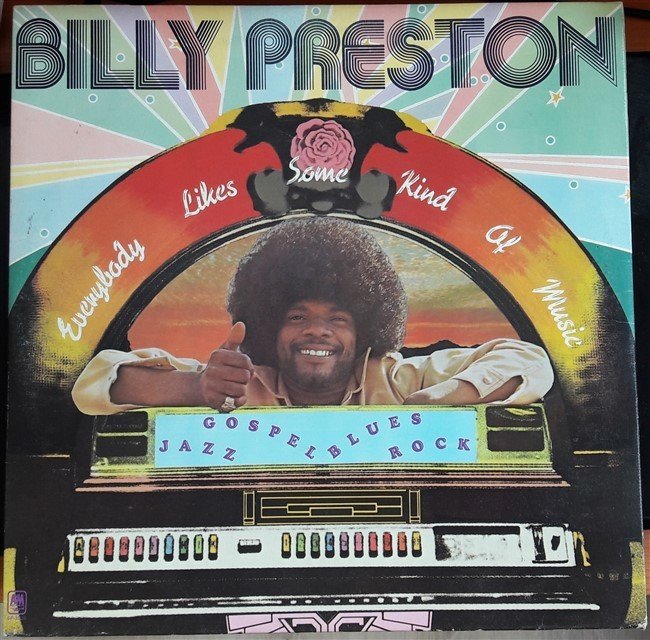 BILLY PRESTON - EVERYBODY LIKES SOME KIND OF MUSIC (1973) - 2.EL PLAK