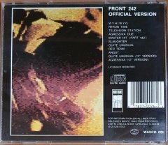 FRONT 242 - OFFICIAL VERSION (1987) - CD WAX TRAX RECORDS 2.EL