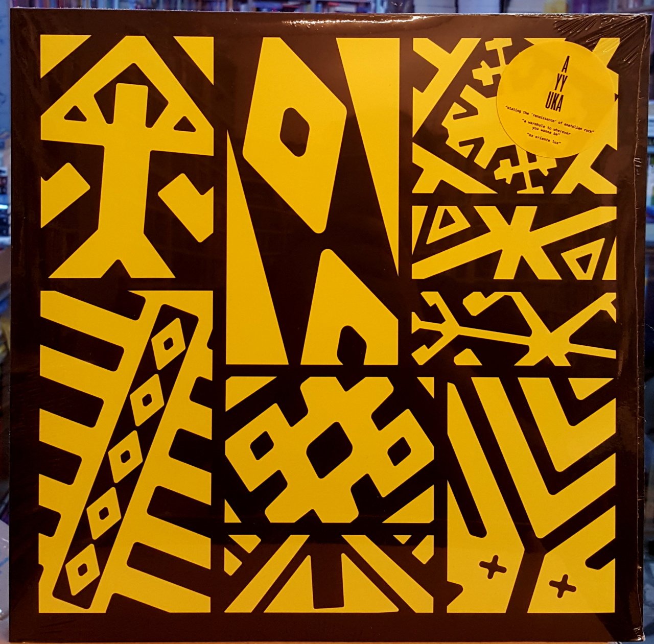 AYYUKA - MASLAK HALAYI (2019) - LP LTD EDT SARI RENKLİ SIFIR PLAK