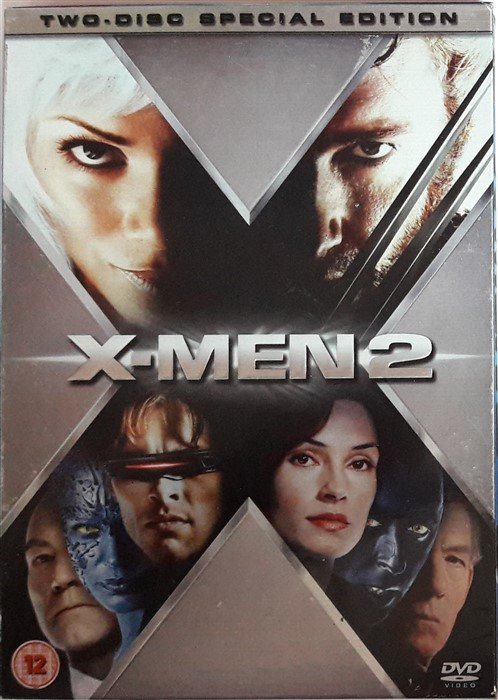 X-MEN 2 - PATRICK STEWART - HUGH JACKMAN - HALLE BERRY - MARVEL - 2DVD 2.EL