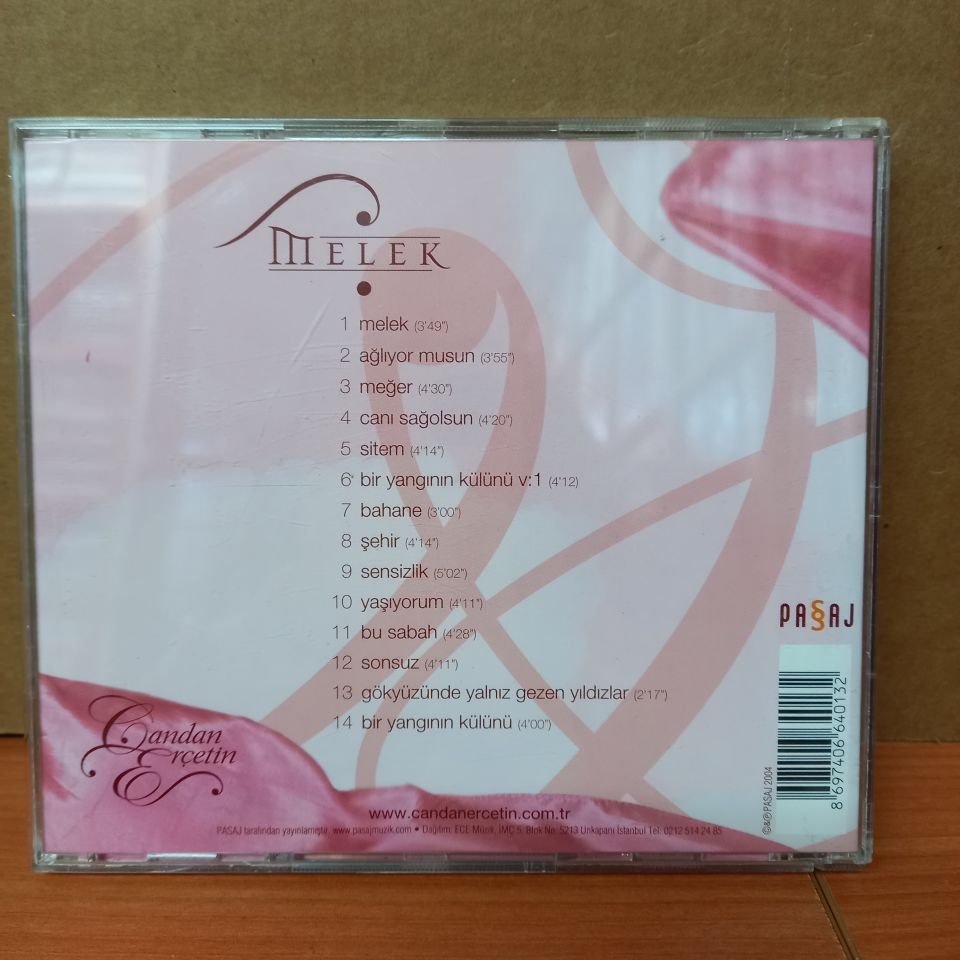 CANDAN ERÇETİN - MELEK (2004) - CD 2.EL