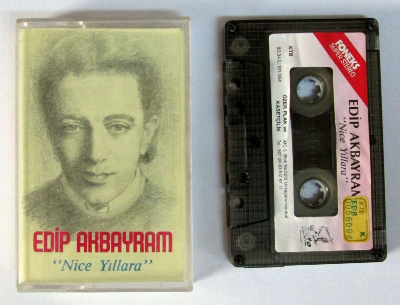 EDİP AKBAYRAM - NİCE YILLARA - KASET 2.EL
