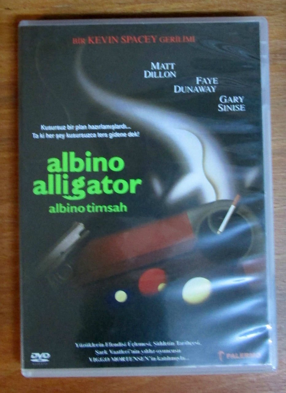 ALBINO ALLIGATOR - ALBİNO TİMSAH - MATT DILLON - FAYE DUNAWAY - GARY SINISE - KEVIN SPACEY - DVD 2.EL