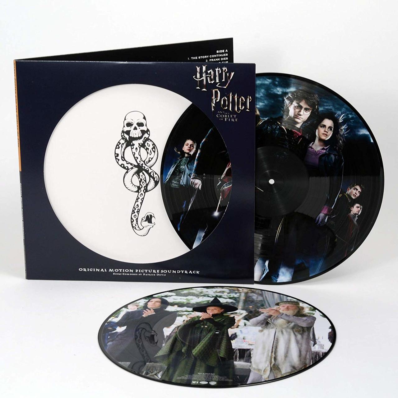 HARRY POTTER AND THE GOBLET OF FIRE (2005) - SOUNDTRACK BY PATRICK DOYLE - PICTURE LP SIFIR PLAK
