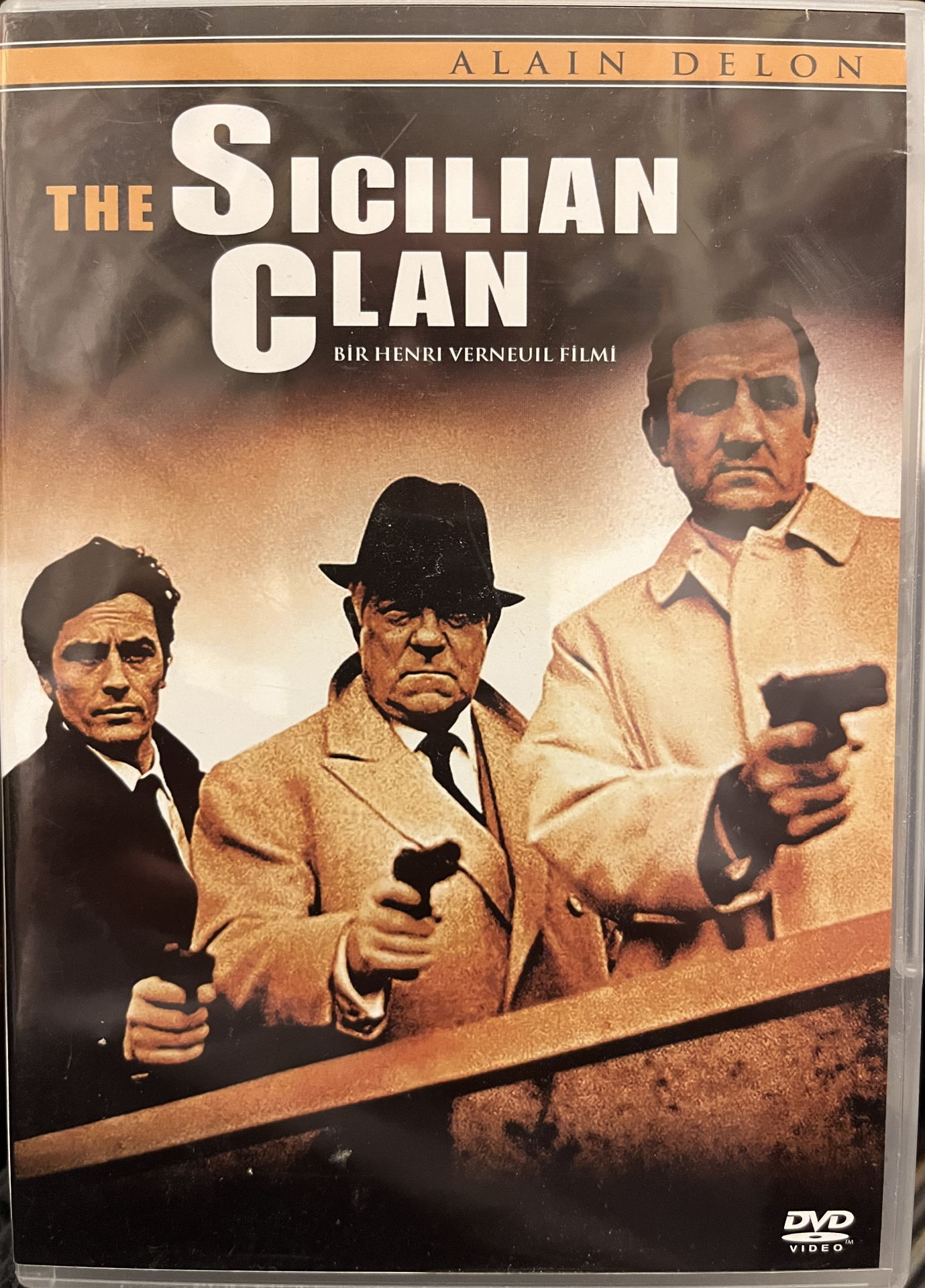 THE SICILIAN CLAN - SİCİLYALILAR ÇETESİ - ALAIN DELON - DVD 2.EL