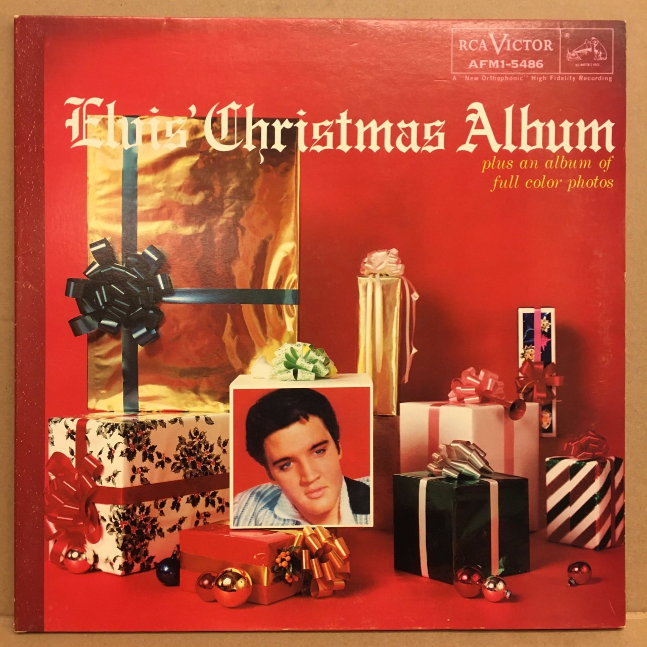 ELVIS PRESLEY CHRISTMAS ALBUM 1985 2.EL PLAK