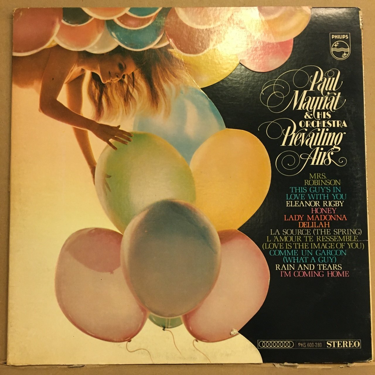 PAUL MAURIAT  HIS ORCHESTRA - PREVAILING AIRS (1969) 2.EL PLAK
