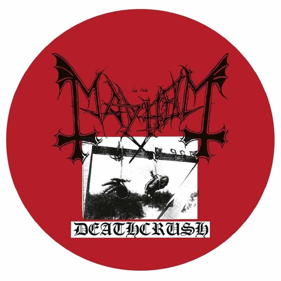 MAYHEM - DEATHCRUSH (1987) - LP 2017 PICTURE DISC EDITION SIFIR PLAK