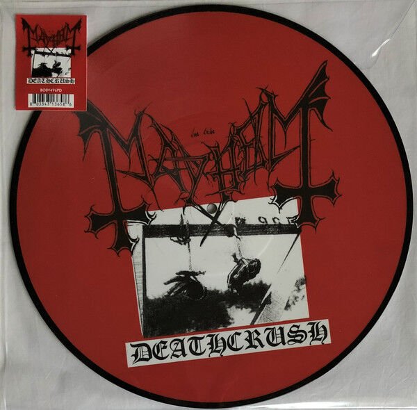 MAYHEM - DEATHCRUSH (1987) - LP 2017 PICTURE DISC EDITION SIFIR PLAK