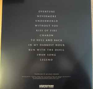 SYMPHONY X – UNDERWORLD (2015) - 2LP 2025 REISSUE TRANSPARENT VIOLET VINYL SIFIR PLAK