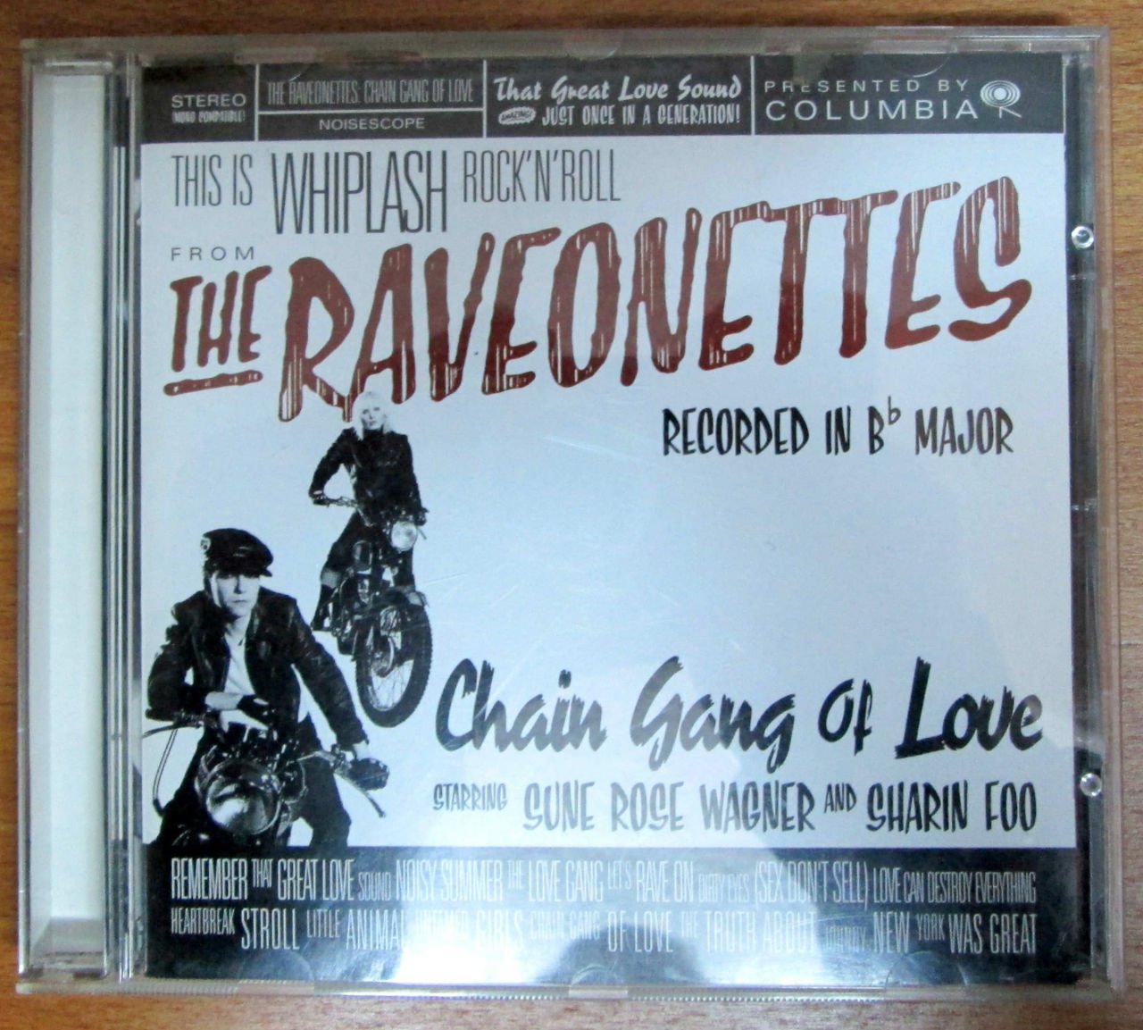 THE RAVEONETTES - CHAIN GANG OF LOVE CD 2.EL