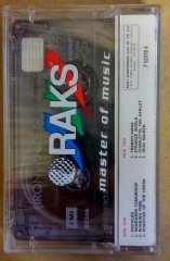 IRON MAIDEN SAME TITLE (1980) DEBUT TRANSPARENT CASSETTE MADE IN TURKEY SILVER BANDEROLE ''NEW''