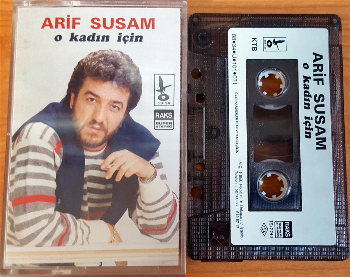 ARİF SUSAM - O KADIN İÇİN KASET 2.EL