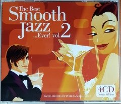 THE BEST SMOOTH JAZZ ...EVER! VOL.2 / NINA SIMONE, NAT KING COLE, PEGGY LEE, DINAH SHORE, ETTA JAMES, JIMMY SMITH, NORAH JONES (2005) EMI 4CD 2.EL
