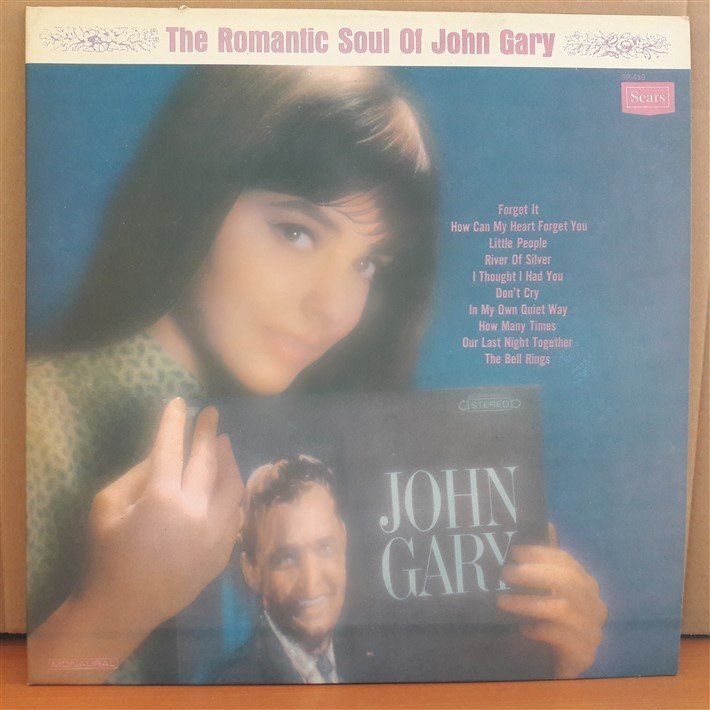 THE ROMANTIC SOUL OF JOHN GARY - LP 2.EL PLAK
